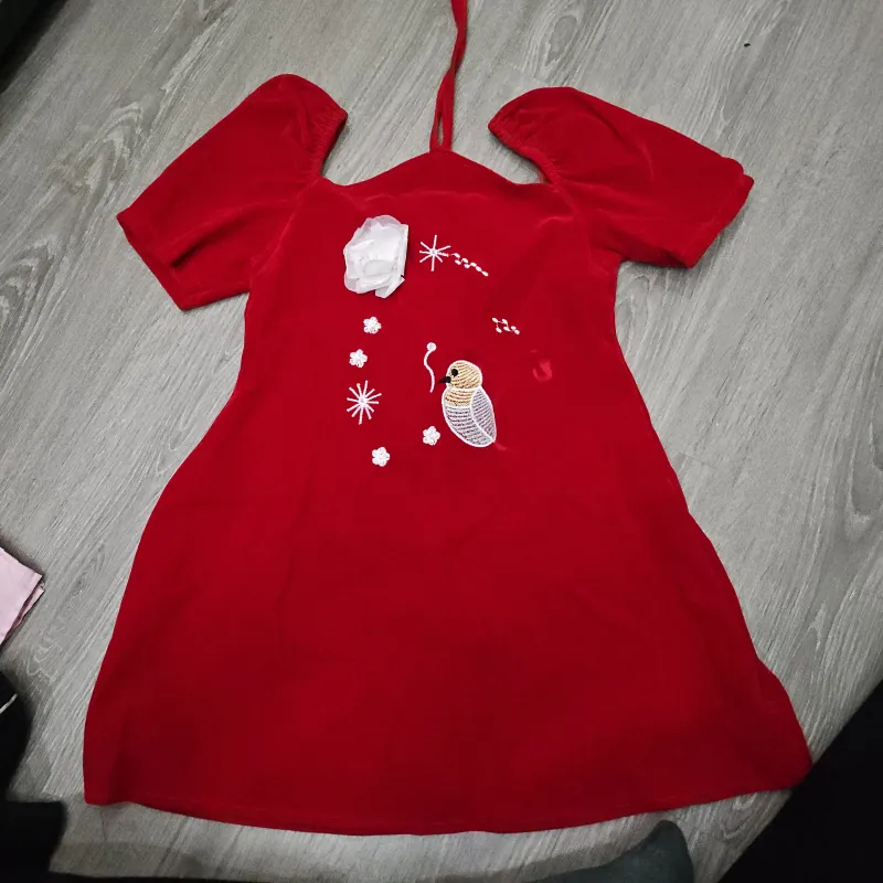 Váy nhung bé gái 957491