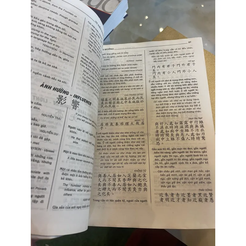 TỪ ĐIỂN DANH NGÔN ĐÔNG TÂY - THANH VÂN, NGUYỄN DUY NHƯỜNG  1027481