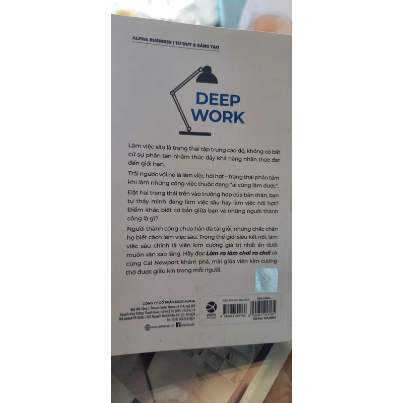 Deep Work - Làm ra làm chơi ra chơi 380588