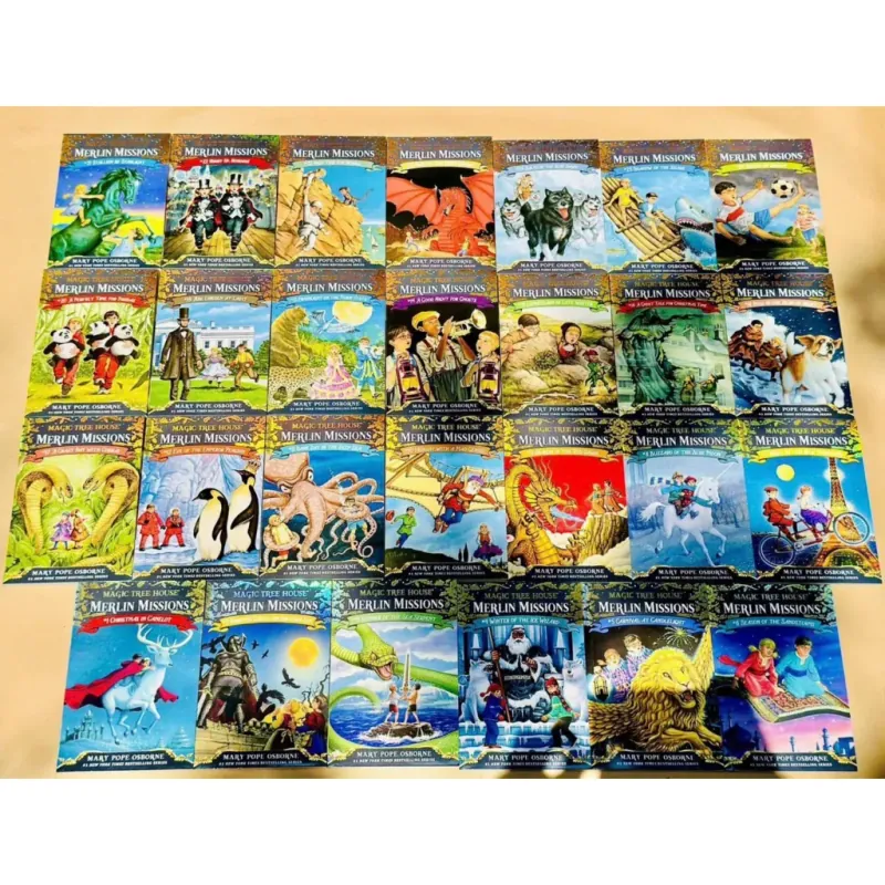 Sách - MAGIC TREE HOUSE  MERLIN MISSION - 27 books có audio 779462