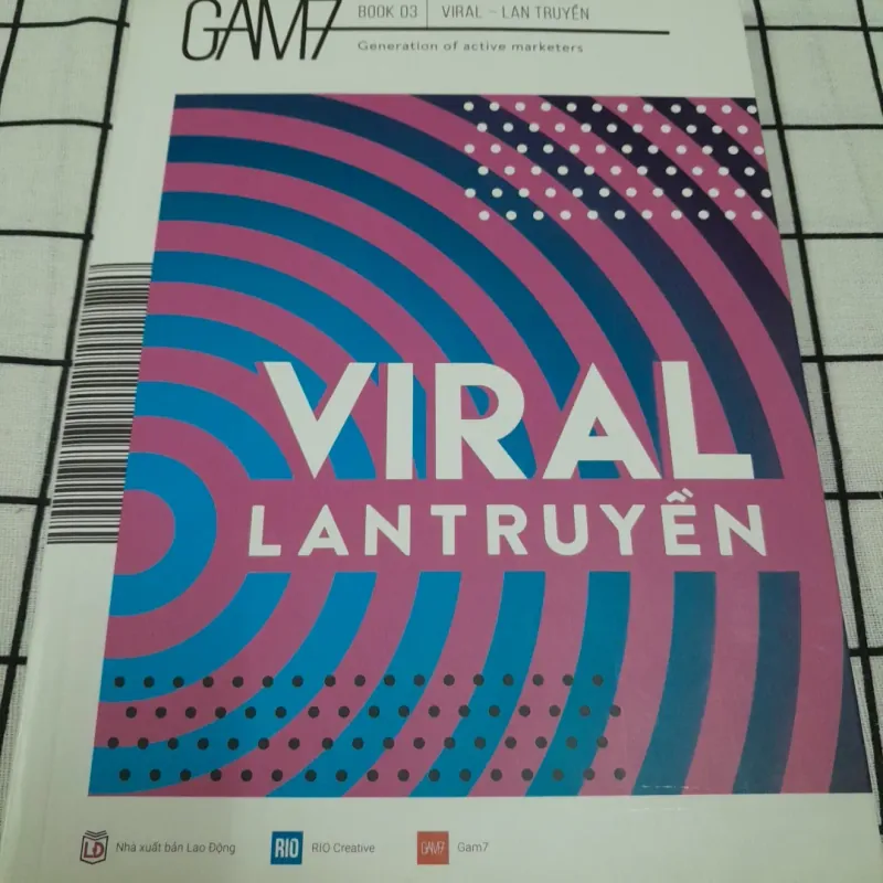 Sách RIO book. GAM 7 VIRAL LAN TRUYỀN. book 3. Nxb Lao Động 2017 688806