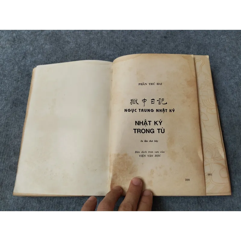 SUY NGHĨ MỚI VỀ NHẬT KÝ TRONG TÙ. NHẬT KÝ TRONG TÙ (BẢN DỊCH TRỌN VẸN) 700998