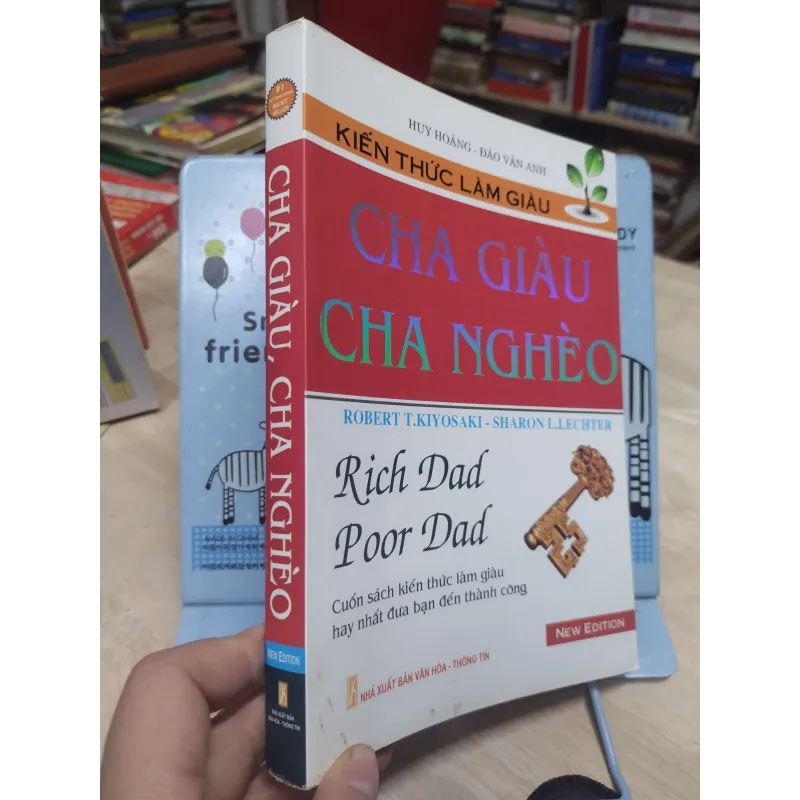 Sách: Cha giàu cha nghèo - TG: Robert Kiyosak (B1) 783734