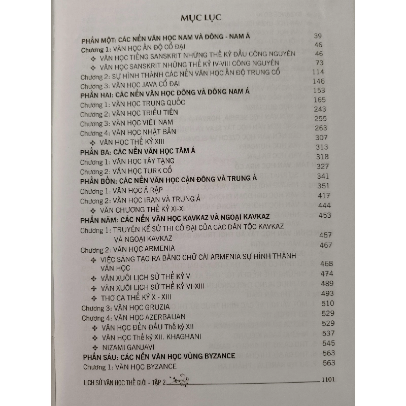 LỊCH SỬ VĂN HỌC THẾ GIỚI 2 - TTNCQH  - 2012 - 1103 trang - Bìa cứng ANTQ2308 VĂN HỌC 919781