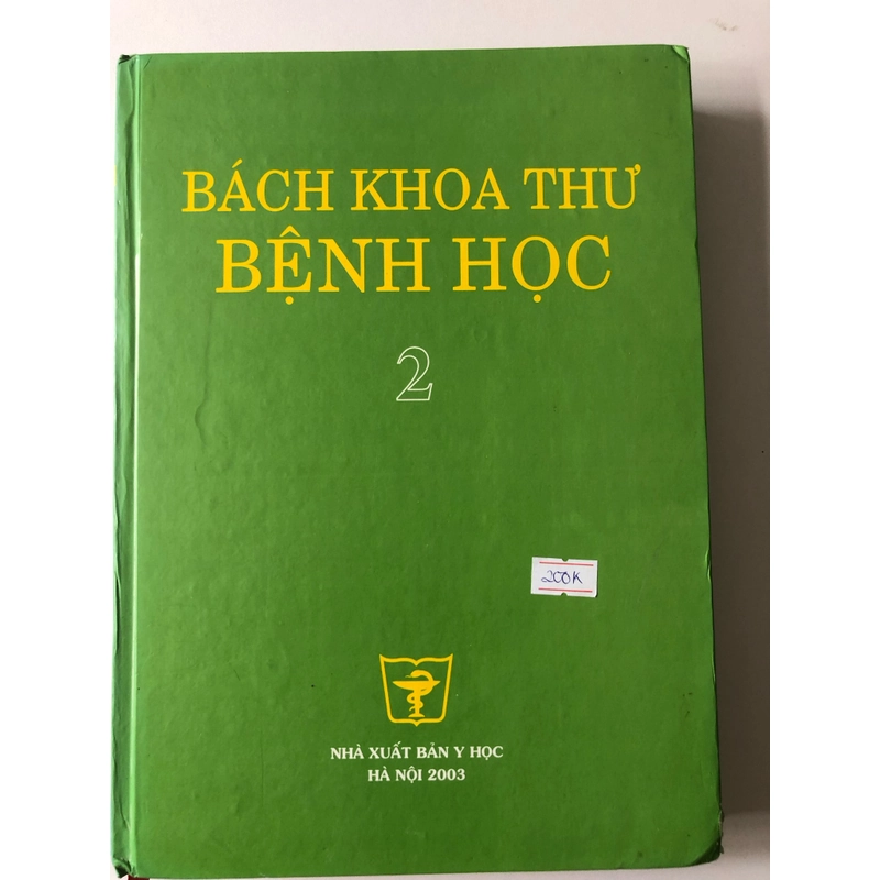 BÁCH KHOA THƯ BỆNH HỌC - 497 TRANG, NXB: 2002 298722