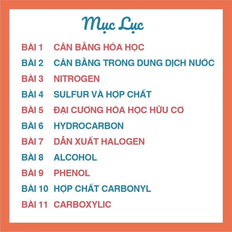 Sổ tay kiến thức trọng tâm hoá 11 - tổng hợp lý thuyết hóa 11 792879