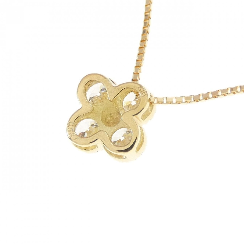 K18YG Dây chuyền kim cương 0.561CT D VS2-SI1 VG-Good - Hàng hiệu Chính hãng 874255