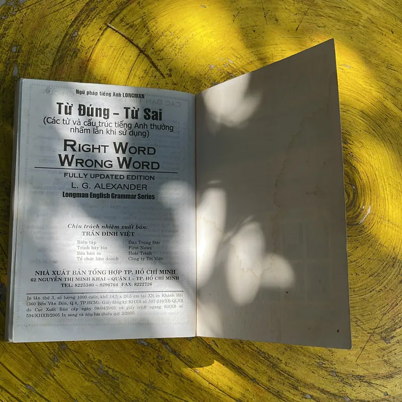 TỪ ĐÚNG - TỪ SAI CÁC TỪ VÀ CẤU TRÚC TIẾNG ANH THƯỜNG NHẦM LẪN KHI SỬ DỤNG- ALEXANDER 696132