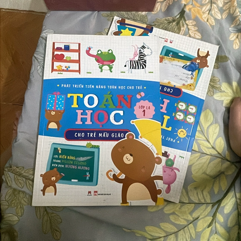 Combo 2 quyển Phát triển tiềm năng toán học cho trẻ mẫu giáo 446574