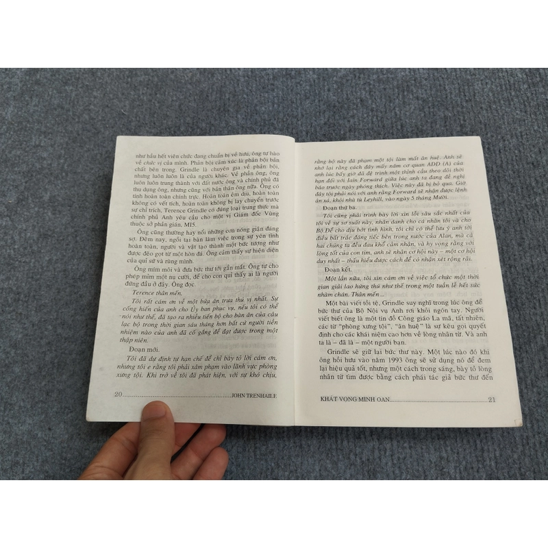 KHÁT VỌNG MINH OAN - JOHN TRENHAILE 478663