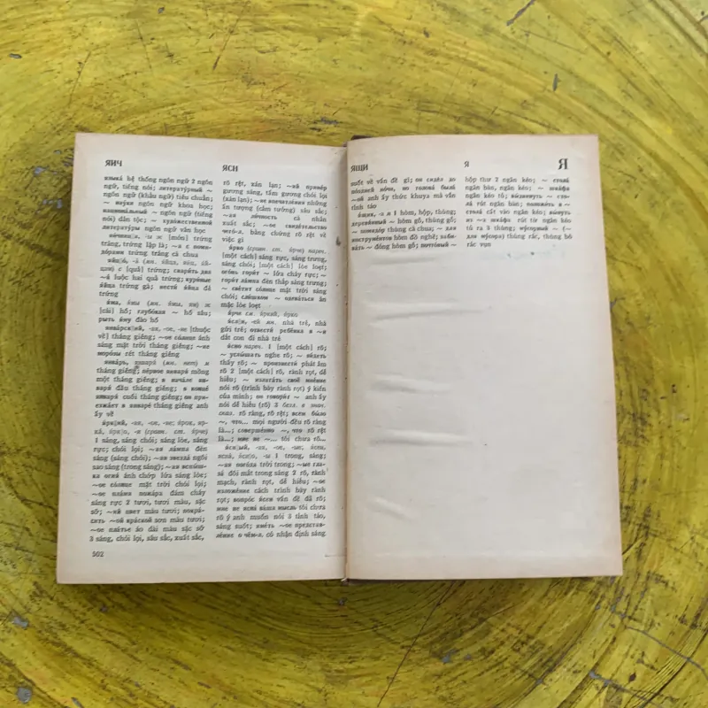 TỪ ĐIỂN NGA - VIỆT THỰC HÀNH bìa cứng 504 trang  797848