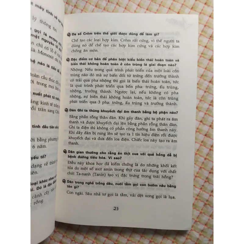 VUI ĐỂ HỌC • SÁCH HỎI & ĐÁP KIẾN THỨC KHOA HỌC TỰ NHIÊN VÀ XÃ HỘI 763815