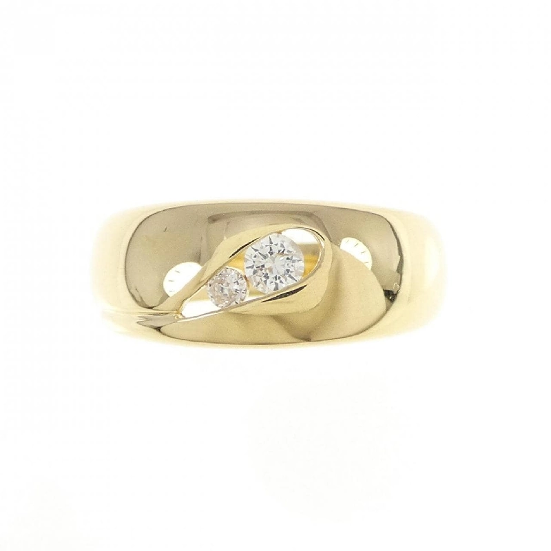 Nhẫn kim cương K18YG 0.13CT 672548