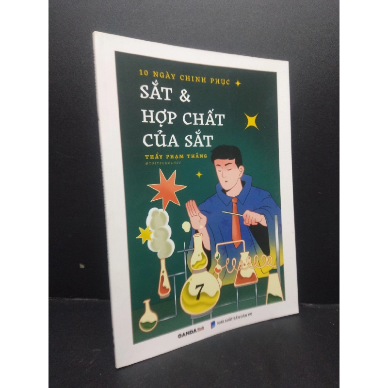 10 ngày chinh phục sắt và hợp chất của sắt tập 7 mới 90% bẩn bìa 2023 HCM2705 Thầy Phạm Thắng SÁCH GIÁO TRÌNH, CHUYÊN MÔN 914537
