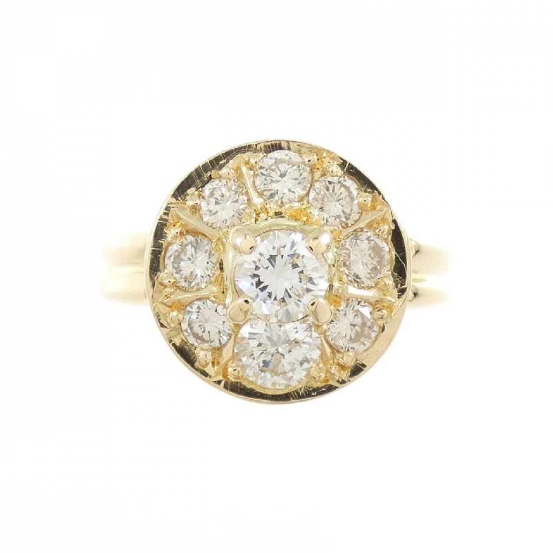 Nhẫn kim cương K18YG 1.30CT 668279