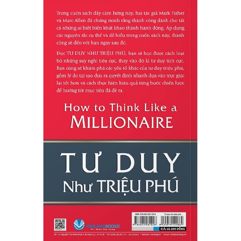 Tư Duy Như Triệu Phú - Mark Fisher, Marc Allen 163787