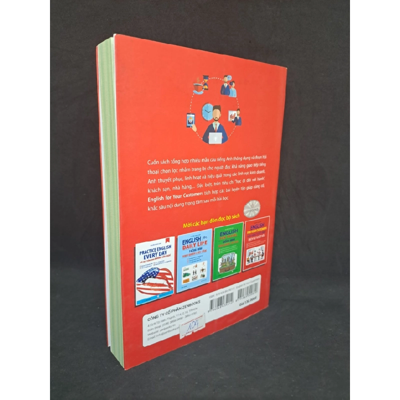 [Phiên Chợ Sách Cũ] English for your customers 2018 sách màu 2303 415536