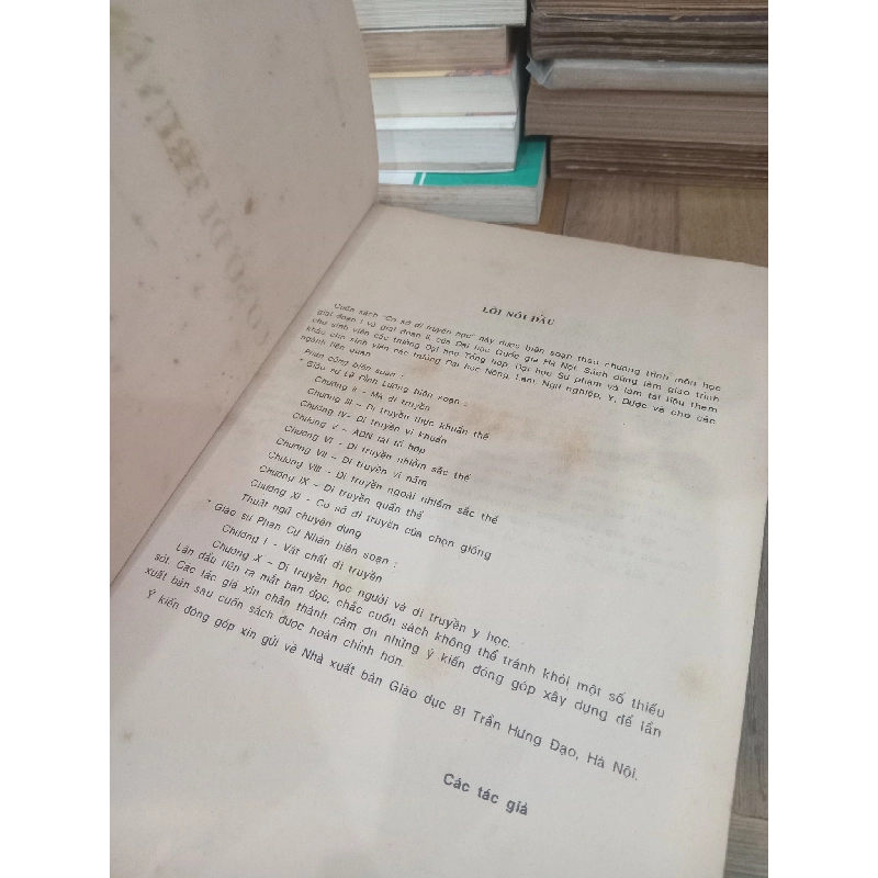 Cơ sở di truyền học - Lê Đình Lương, Phan Cự Nhân 958231