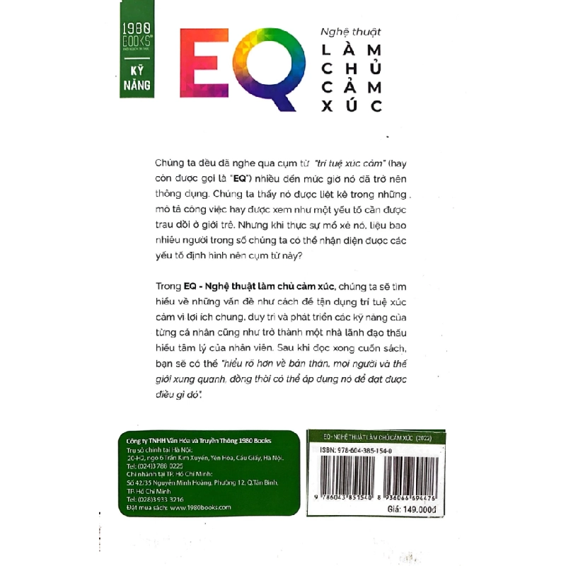 EQ - Nghệ Thuật Làm Chủ Cảm Xúc Trong Công Việc - Kerry Goyette 280815