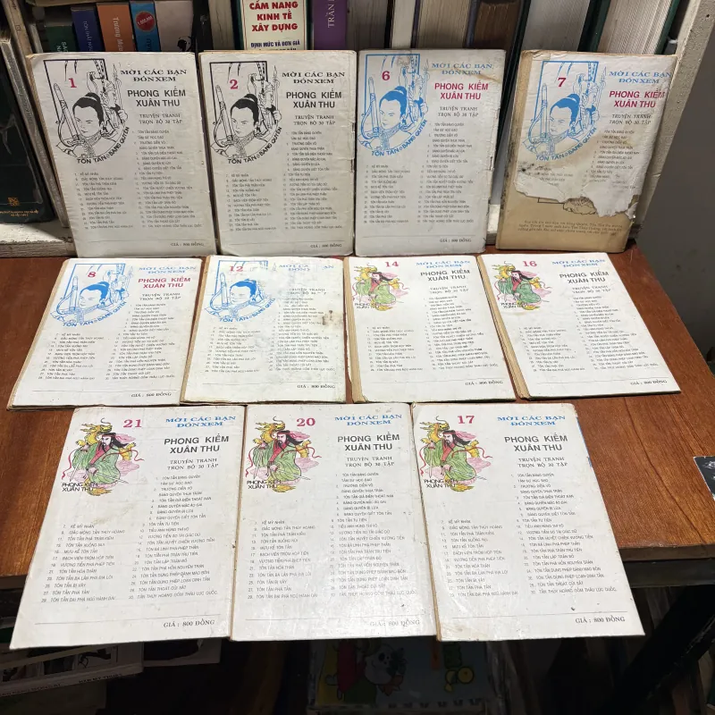 II Truyện Sưu Tầm: Phong Kiếm Xuân Thu (11 Cuốn) - 1991 930662