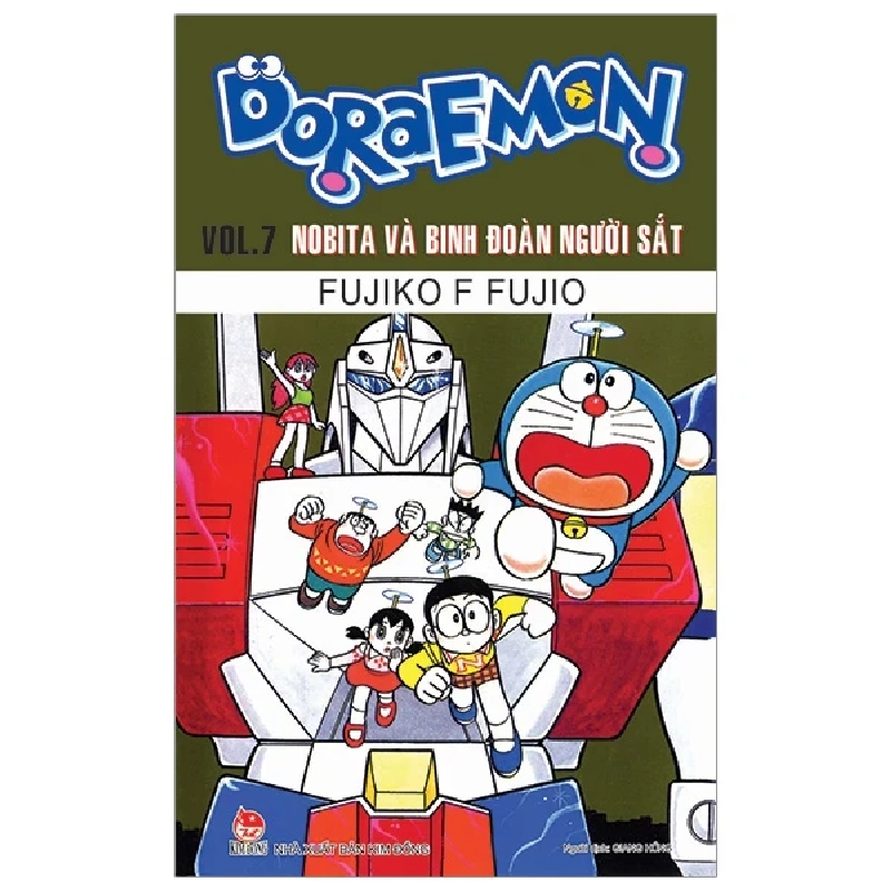 Doraemon - Truyện Dài - Tập 7: Nobita Và Binh Đoàn Người Sắt - Fujiko F Fujio (Mới 100%) Truyện tranh, NXB Kim Đồng - SÁCH ĐẠI HỌC 487791
