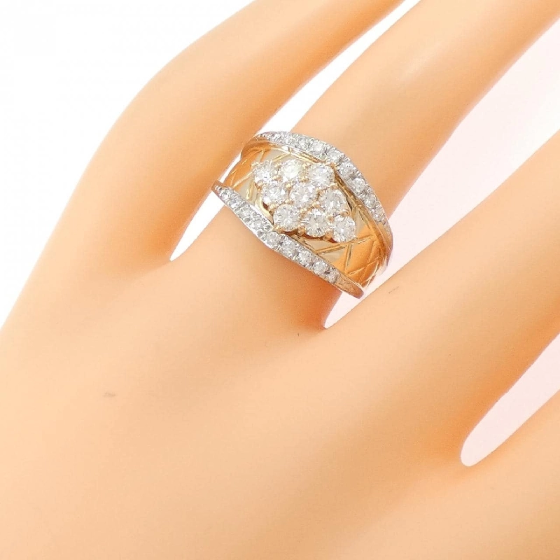 Nhẫn kim cương PT900/K18PG 1.01CT - Hàng hiệu Chính hãng 853480