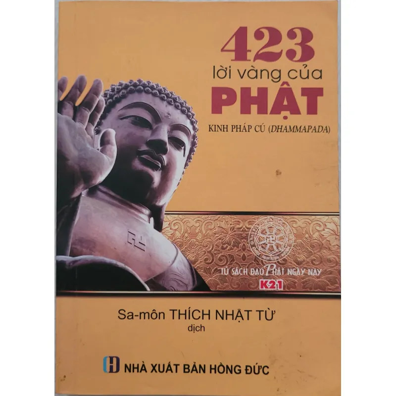 423 lời vàng của Phật - kinh Pháp cú (còn mới 85%) 977168