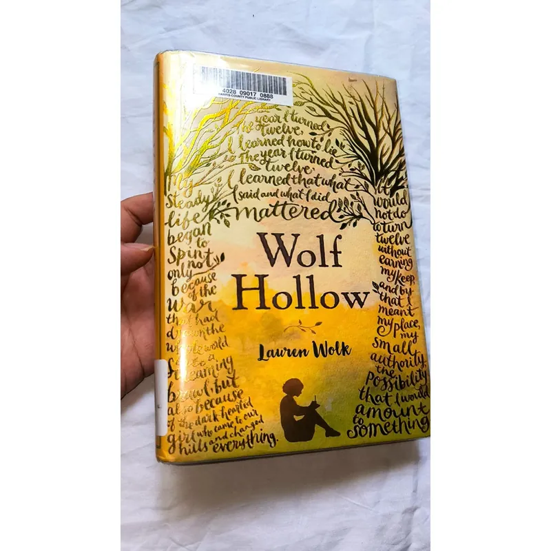 Wolf Hollow - Lauren Wolk (bìa cứng, từng ẩm, giấy gập thủ công) 732648