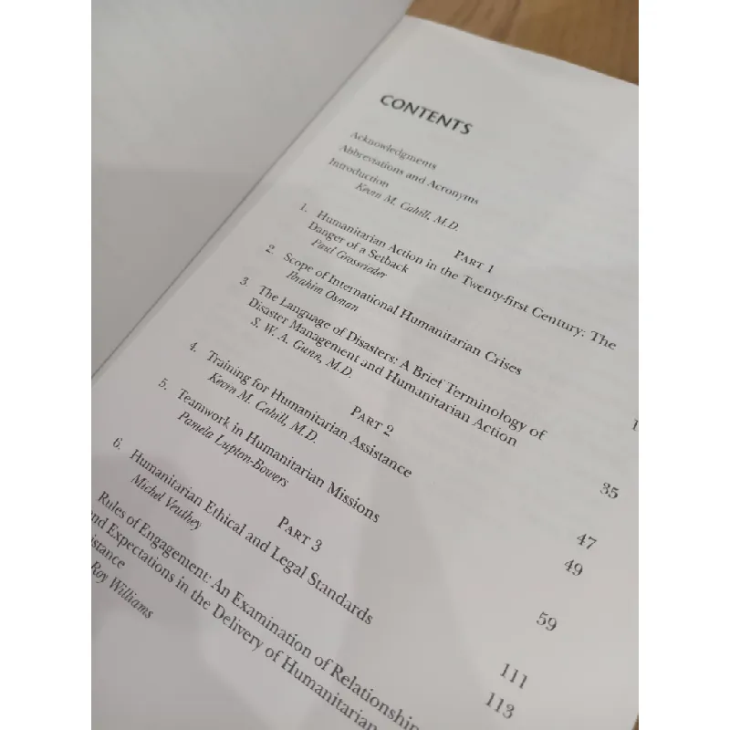 Basics of international humanitarian missions - Kevin M. Cahill, M.D 569632