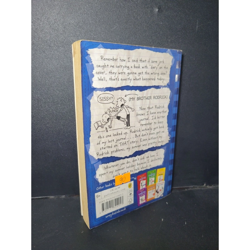 Diary of a wimpy kid Rodrick rules mới 70% bẩn nhẹ, ố vàng HCM1001 Jeff Kinney NGOẠI VĂN 918272