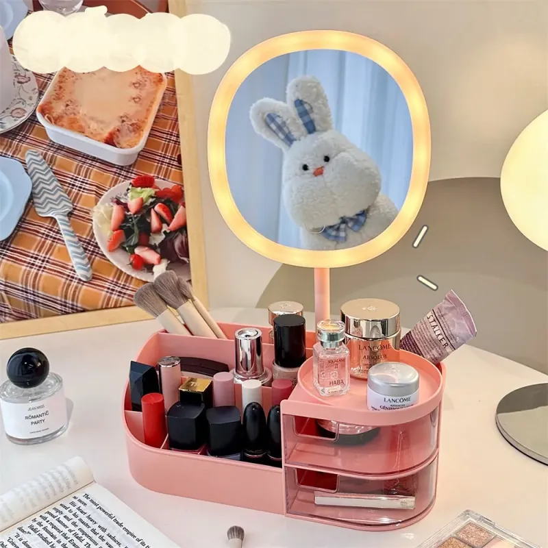 KHAY ĐỰNG MỸ PHẨM KẾT HỢP GƯƠNG ĐÈN LED 1041129
