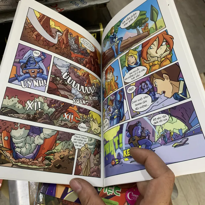 Truyện tranh winx công chúa phép thuật. Combo 8 cuốn tập 3 đến 10.  961412