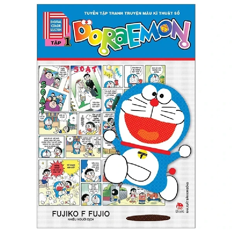 Doraemon - Tuyển Tập Tranh Truyện Màu Kĩ Thuật Số - Tập 1 - Fujiko F Fujio (Mới 100%) Truyện tranh, NXB Kim Đồng - SÁCH ĐẠI HỌC 488102
