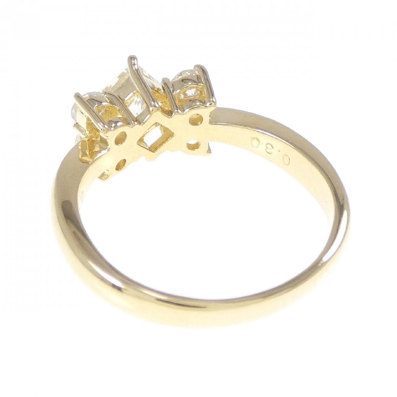 Nhẫn kim cương 750YG 0.55CT 668911