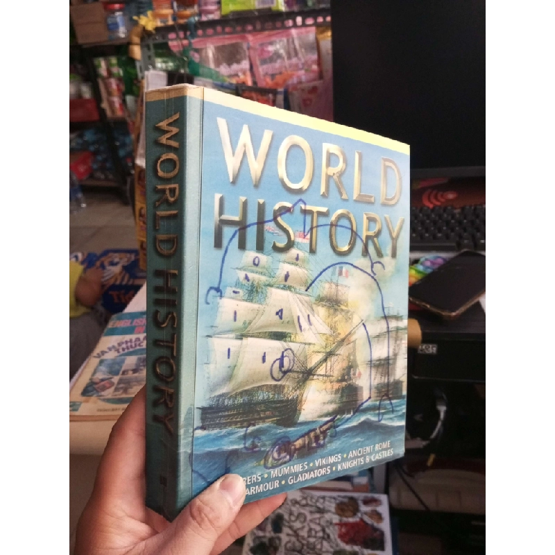 World History mới 60% sách màu, mất bài trang Lịch sử thế giới HCM1004 1007424