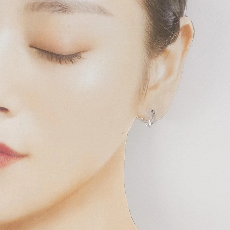 K18WG/K14WG Bông tai kim cương 0.16CT - Hàng hiệu Chính hãng 872355