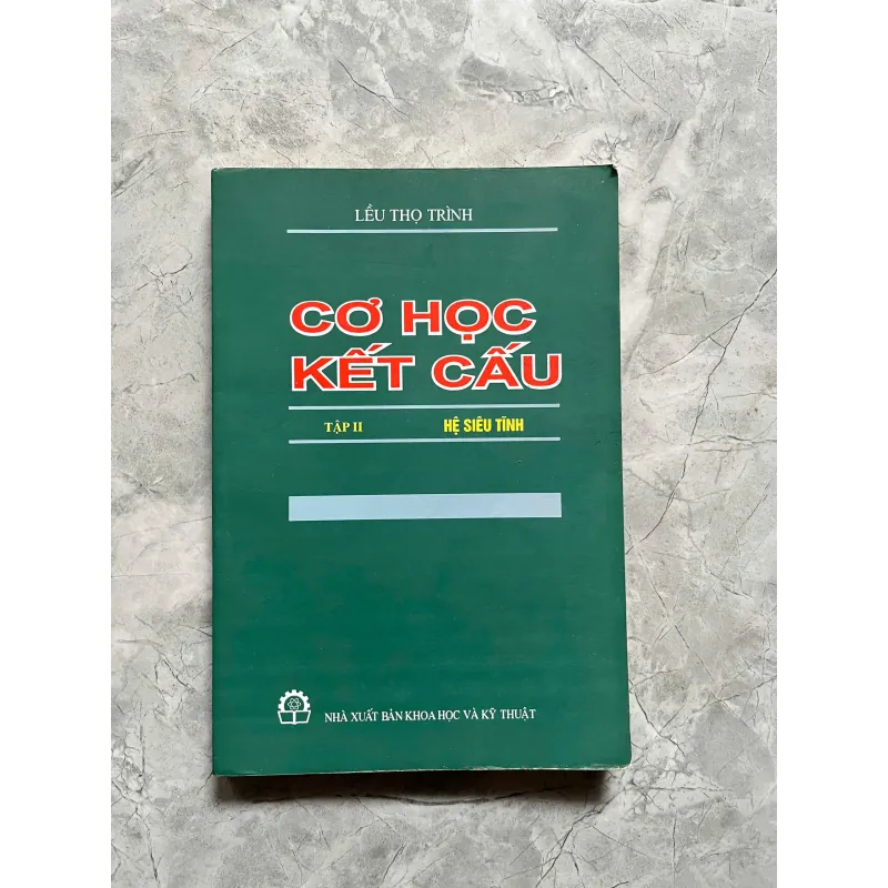CƠ HỌC KẾT CẤU(Full bộ lý thuyết tập 1 + 2,Bài tập Tập 2) 702216