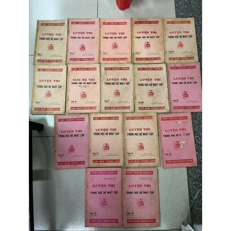 LUYỆN THI TRUNG HỌC ĐỆ NHẤT CẤP(16 cuốn) 708739