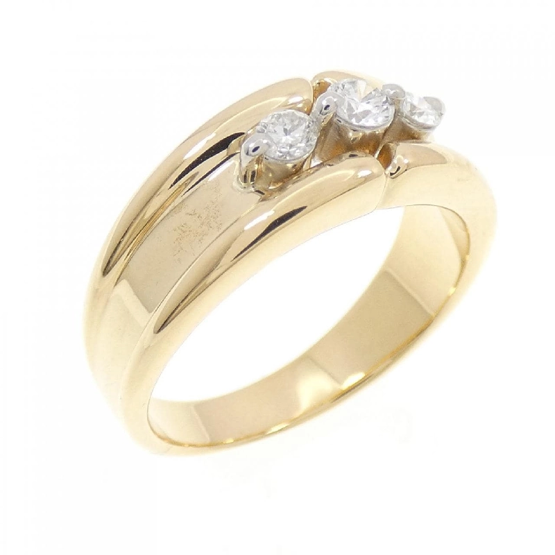 Nhẫn kim cương K18YG/PT900 0.20CT - Hàng hiệu Chính hãng 851127