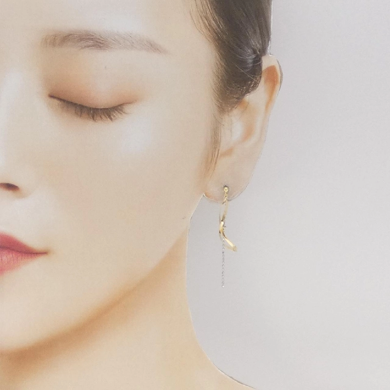 K18YG/K14WG Bông tai - Hàng hiệu Authentic 871749