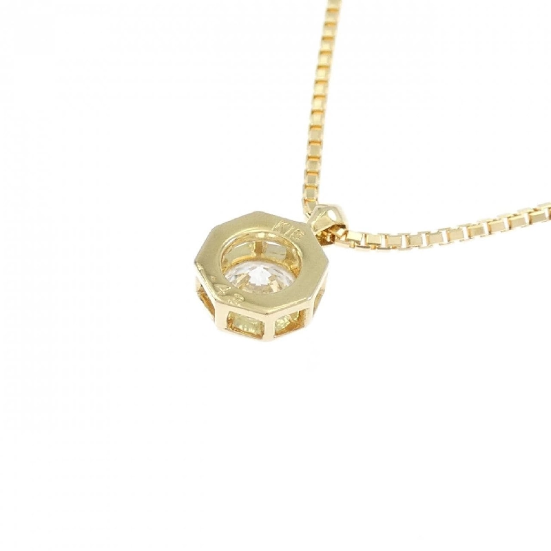 K18YG Dây chuyền kim cương 0.43CT - Hàng hiệu Chính hãng 861042