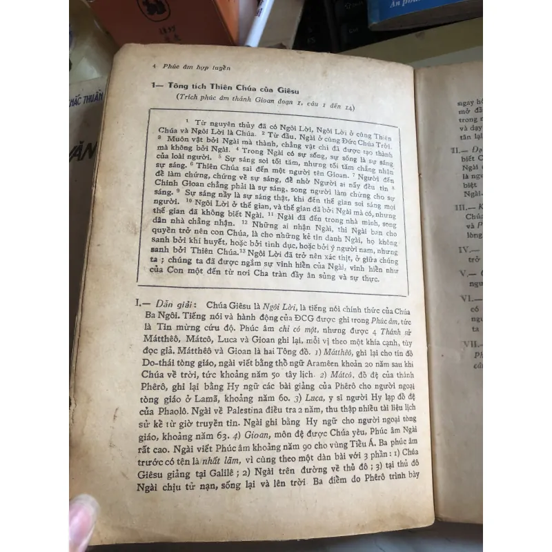 Phúc Âm Hợp Tuyển dẫn giải 1011263