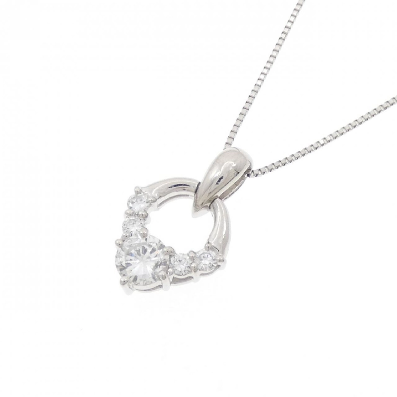Dây chuyền kim cương PT900/PT850 0.38CT - Hàng hiệu Chính hãng 866012