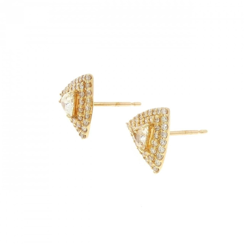 Bông tai kim cương K18YG 0.54CT - Hàng hiệu Chính hãng 871502