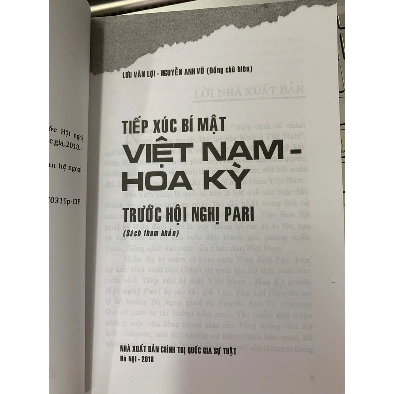 TIẾP XÚC BÍ MẬT VIỆT NAM HOA KỲ TRƯỚC HỘI NGHỊ PARI 530196