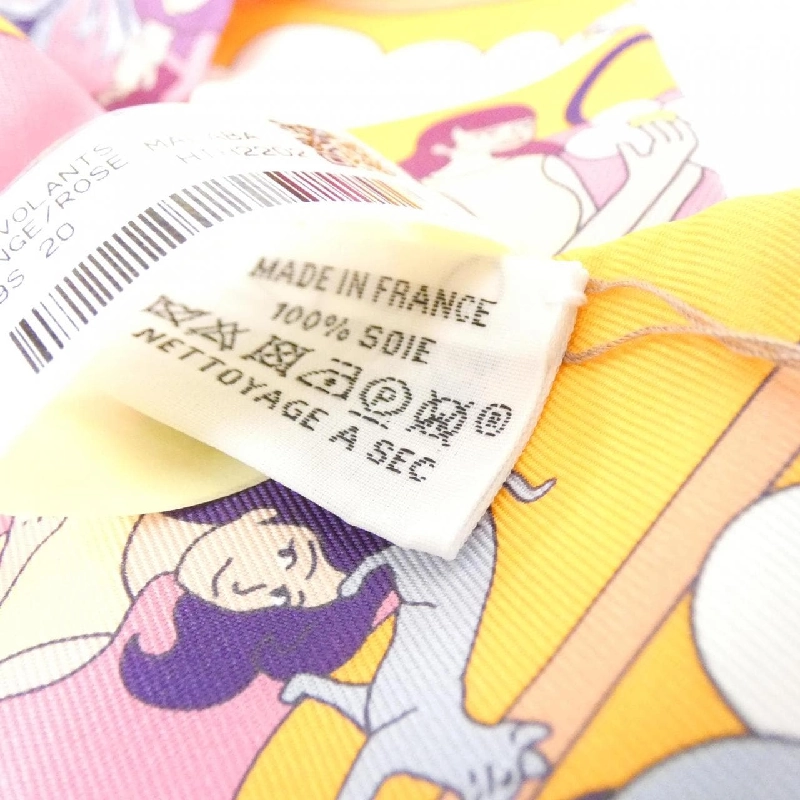 【Sản phẩm chưa sử dụng】Khăn quàng cổ Hermès CARRES VOLANTS Twilly 063849S 624804