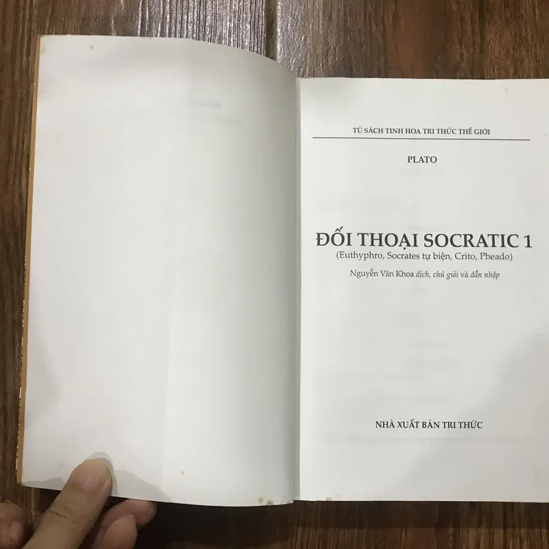 Đối thoại socratic 1 - Plato (t4) 727397