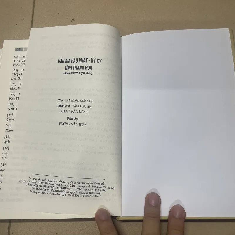 Văn bia hậu Phật - Ký kỵ tỉnh Thanh Hoá (B) 977179