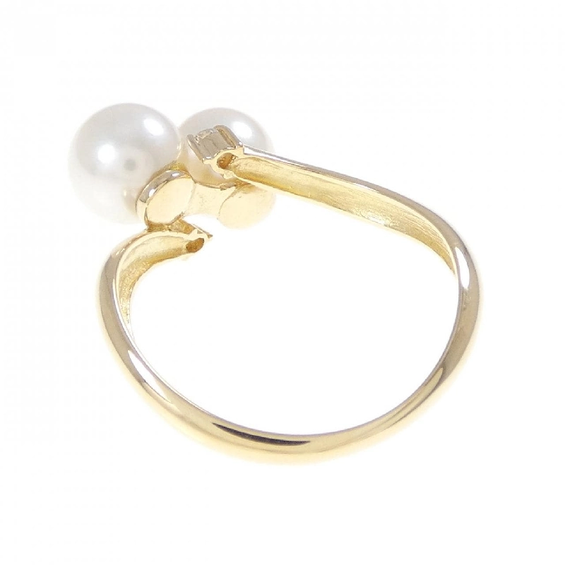 Nhẫn ngọc trai Akoya K18YG - Hàng hiệu Authentic 854227