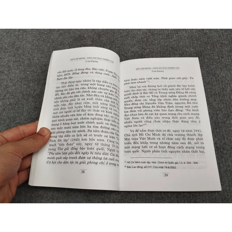 HỒ CHÍ MINH NHÀ DỰ BÁO THIÊN TÀI 990635